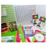 Assorted Craft Supply Lot – X-ACTO Set, Cutting Mats & Tools