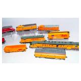 Model Train Set Lot – Union Pacific, Burlington & Baltimore & Ohio