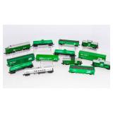 Model Train Set Lot – Burlington Northern & Texaco
