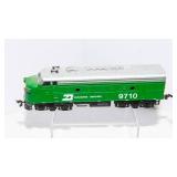 Model Train Set Lot – Burlington Northern & Texaco