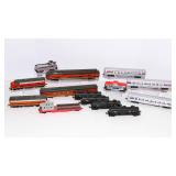 Model Train Set Lot – Empire Builder & Amtrak