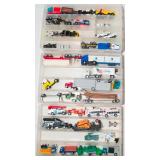 Toy Car Lot – Assorted Vehicles with 3 Storage Containers