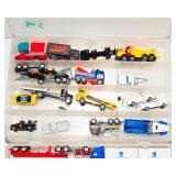 Toy Car Lot – Assorted Vehicles with 3 Storage Containers
