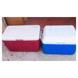 Set of Two Coleman Coolers