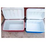 Set of Two Coleman Coolers
