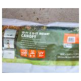 Ozark Trail Instant Canopy – 10 ft x 10 ft (White)