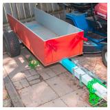Handcrafted Small Trailer – 22" W x 63.5" L x 28" H