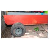 Handcrafted Small Trailer – 22" W x 63.5" L x 28" H