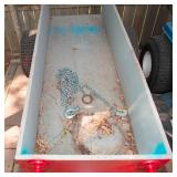 Handcrafted Small Trailer – 22" W x 63.5" L x 28" H