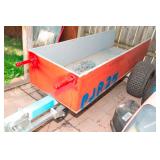 Handcrafted Small Trailer – 22" W x 63.5" L x 28" H