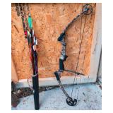 Genesis Archery Compound Bow – Lost Camo (Right-Handed) with Arrows