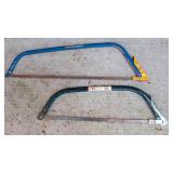 Bow Saws – Set of 2 (21" & 33")