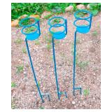 Outdoor Drink Holder Stakes – Set of 3