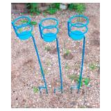 Outdoor Drink Holder Stakes – Set of 3
