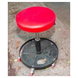 Adjustable Height Rolling Mechanic Stool
