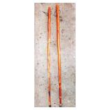 Wooden Walking Sticks – Set of 2 (55.25")