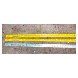 Aluminum Rulers – Set of 3 (48")