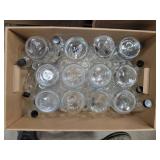 Lot of 6 Boxes of Lab Bottles (615163) As Is