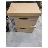 Lot of Two Boxes Of Lab Plastics (615436) As Is