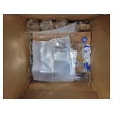 Lot of 8 Boxes of Lab Glass and Supplies (615446)