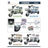 3-Wheel Electric Scooter green