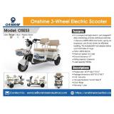 3-Wheel Electric Scooter gray
