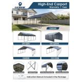 High-End Carport os1220h