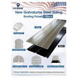 Galvalume Steel Siding & Roofing Panels !!!DAMAGED!!!
