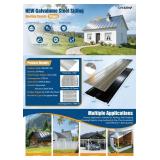 Galvalume Steel Siding & Roofing Panels