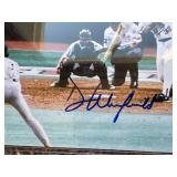 Dave Winfield 3,000th Hit Autographed 8x10 Picture at Metrodome Minneapolis Minnesota Local Legend