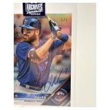 2020 Topps Chrome Joe Mauer Autographed 1/1 Topps Archive Card, Tryuly One of a Kind Minnesota Twins