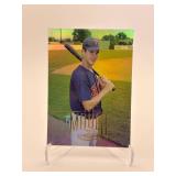 2002 Topps Gold Label Joe Mauer Rookie Card Minnesota Twins Legend