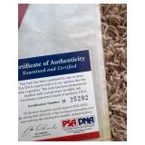 Francisco Liriano Autograph Number 7 Authenticated by PSA/DNA Authentic Autograph Minnesota Twins