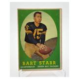 1958 Topps Bart Starr Vintage Football Card Green Bay Packers