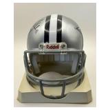 Drew Bledsoe Dallas Cowboys Football Mini Helmet Autograph Legendary Quarterback