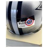 Drew Bledsoe Dallas Cowboys Football Mini Helmet Autograph Legendary Quarterback