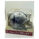 Drew Bledsoe Dallas Cowboys Football Mini Helmet Autograph Legendary Quarterback