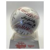 Minnesota Twins Facsimile Autograph Team Baseball, Loaded With Iconic Players