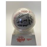 Minnesota Twins Facsimile Autograph Team Baseball, Loaded With Iconic Players
