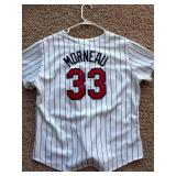 Justin Morneau Minnesota Twins Jersey White Jersey Red Lettering, Great for Twins Games