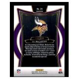 2024 Panini Select - Concourse J.J. McCarthy #24 (RC) Rookie Card