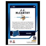 2024 J.J. McCarthy [Base] Rookie Card Minnesota Vikings