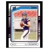 2024 J.J. McCarthy [Base] Rookie Card Minnesota Vikings