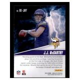 2024 Panini Absolute - By Storm J.J. McCarthy #BS-JMY (RC) Rookie Card