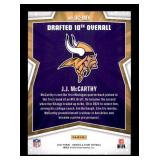 2024 Panini Rookies & Stars - Draft Class J.J. McCarthy #DC-JMY Longevity (RC) Rookie Card