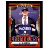2024 Panini Rookies & Stars - Draft Class J.J. McCarthy #DC-JMY Longevity (RC) Rookie Card