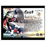 2000 Fleer Ultra - Fast Lane Randy Moss #9 FL