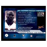 2001 Pacific Private Stock Titanium - Nfl Players Fantasy Football Chad Johnson Rookie /2000 (RC)