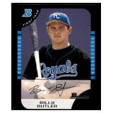 1st Bowman Billy Butler Rookie Card 1st Year Baseball Card