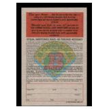 1989 Bowman Promo Card Reprint Satchell Paige